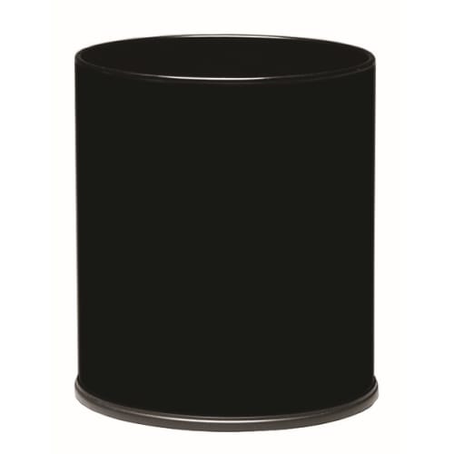 Witt® Executive 16 Quart Round Wastebasket, Black